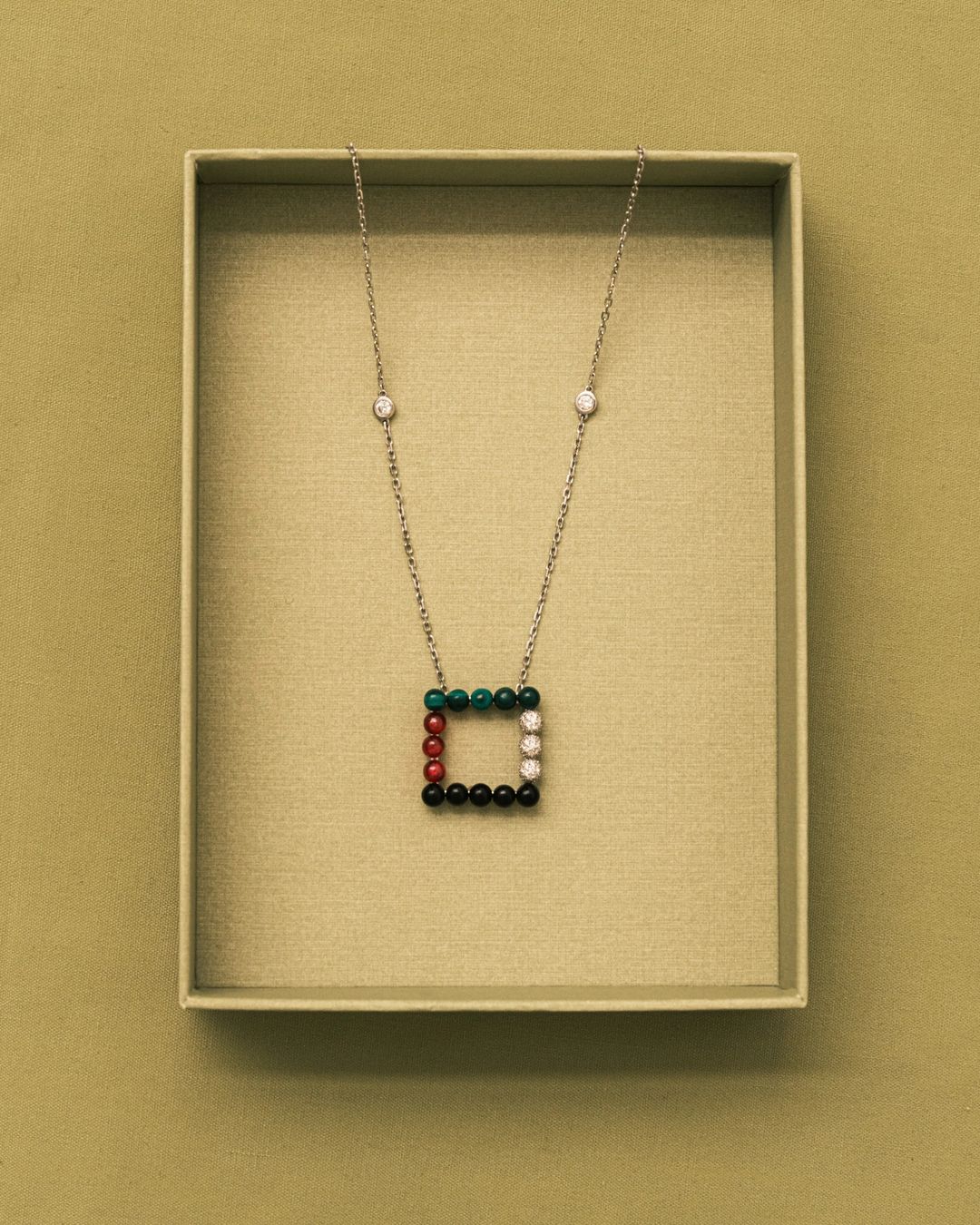 UAE Flag Long Necklace - 3