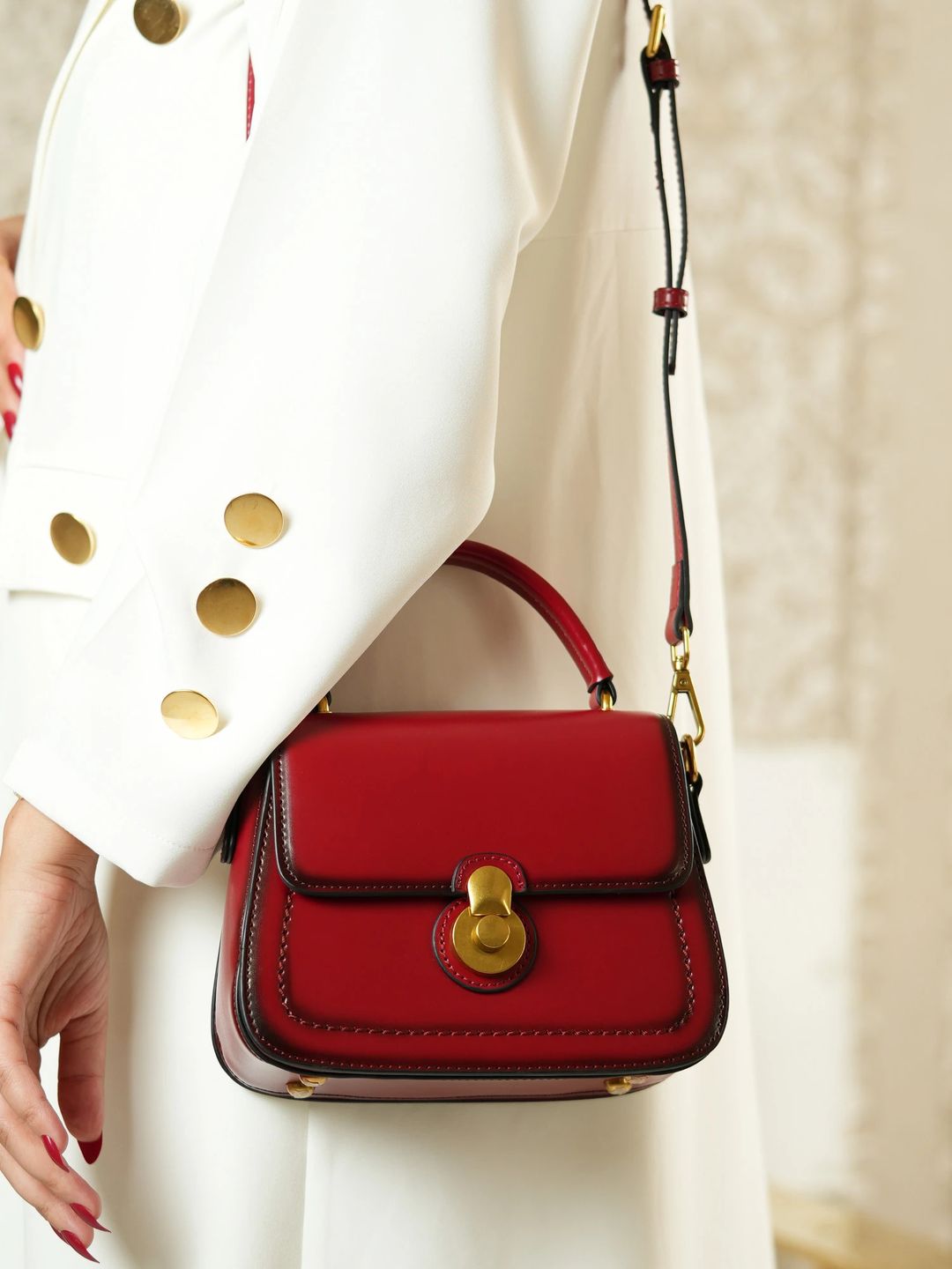 SHAMMA Red Bag / شنطه شما - 6