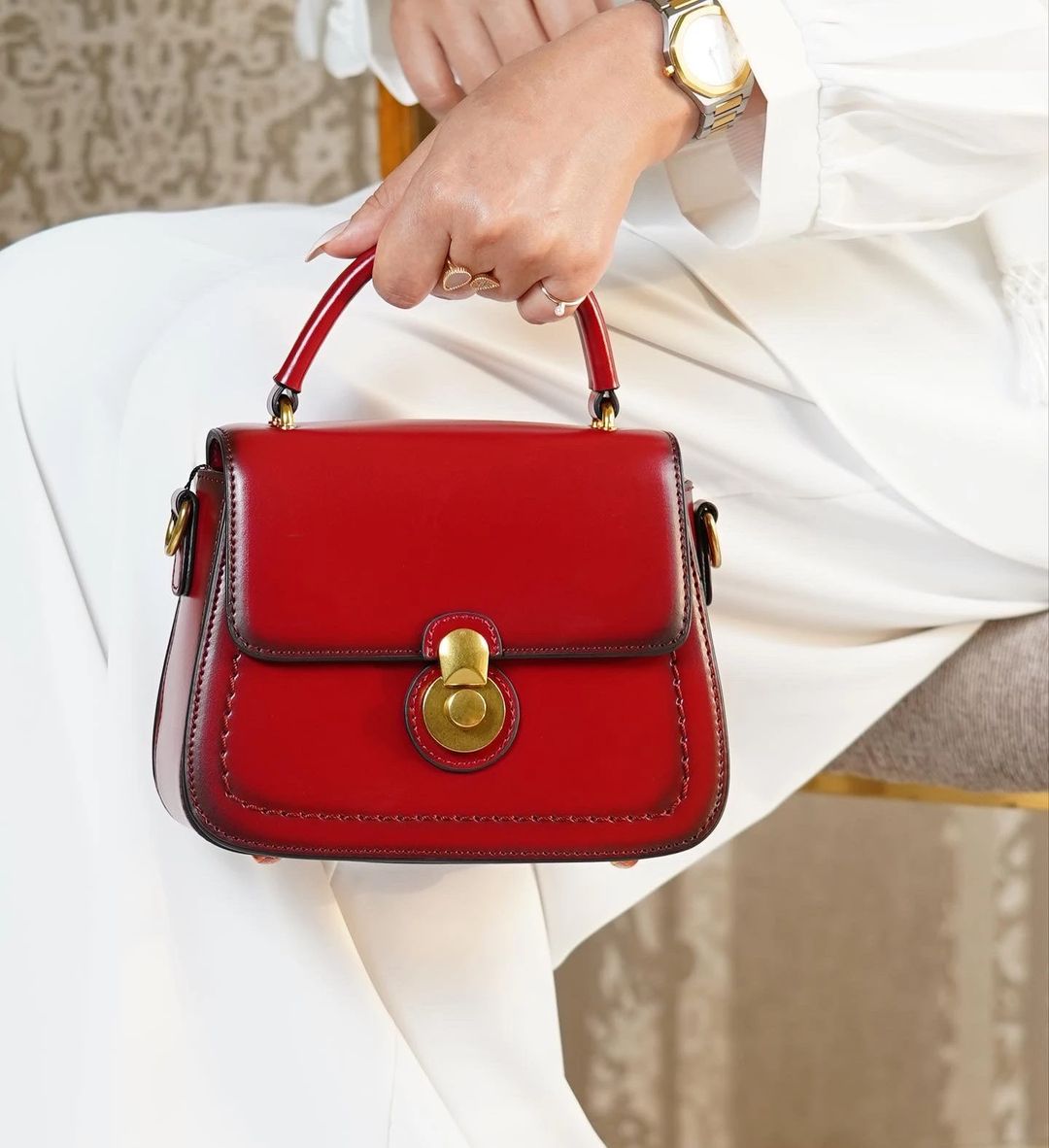 SHAMMA Red Bag / شنطه شما - 10
