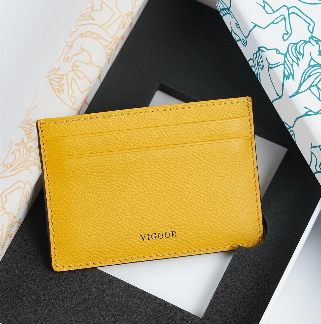 Yellow card holder - 6
