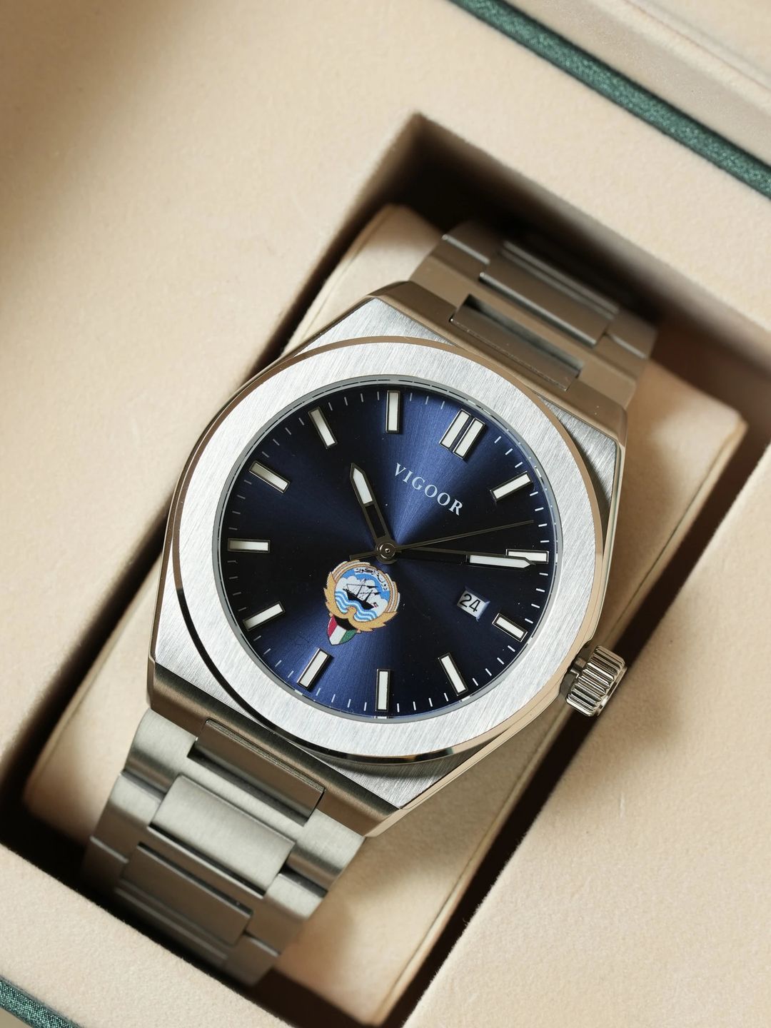 Kuwait Watch/ساعه الكويت ستان ستيل - 5