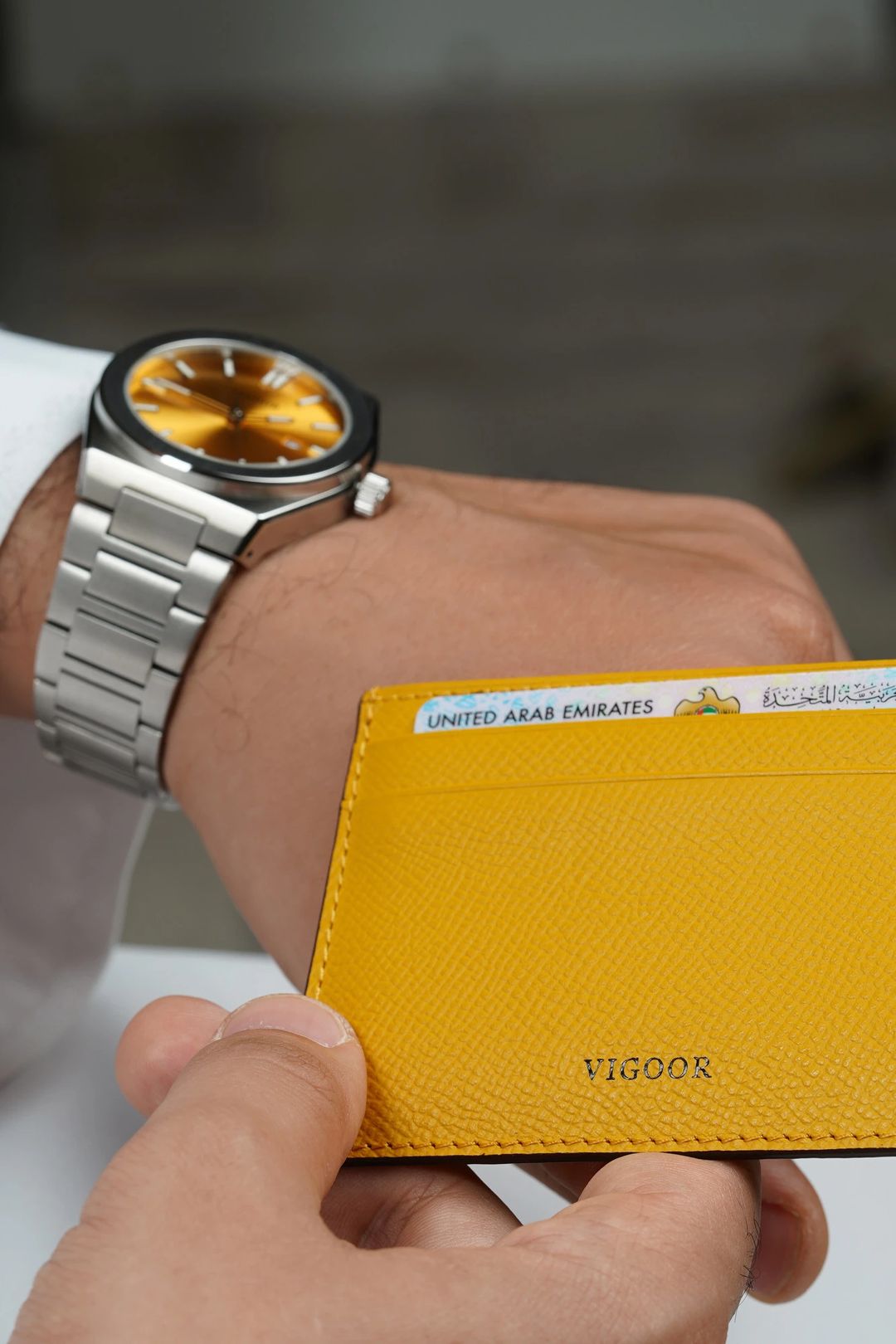 Yellow watch - 7