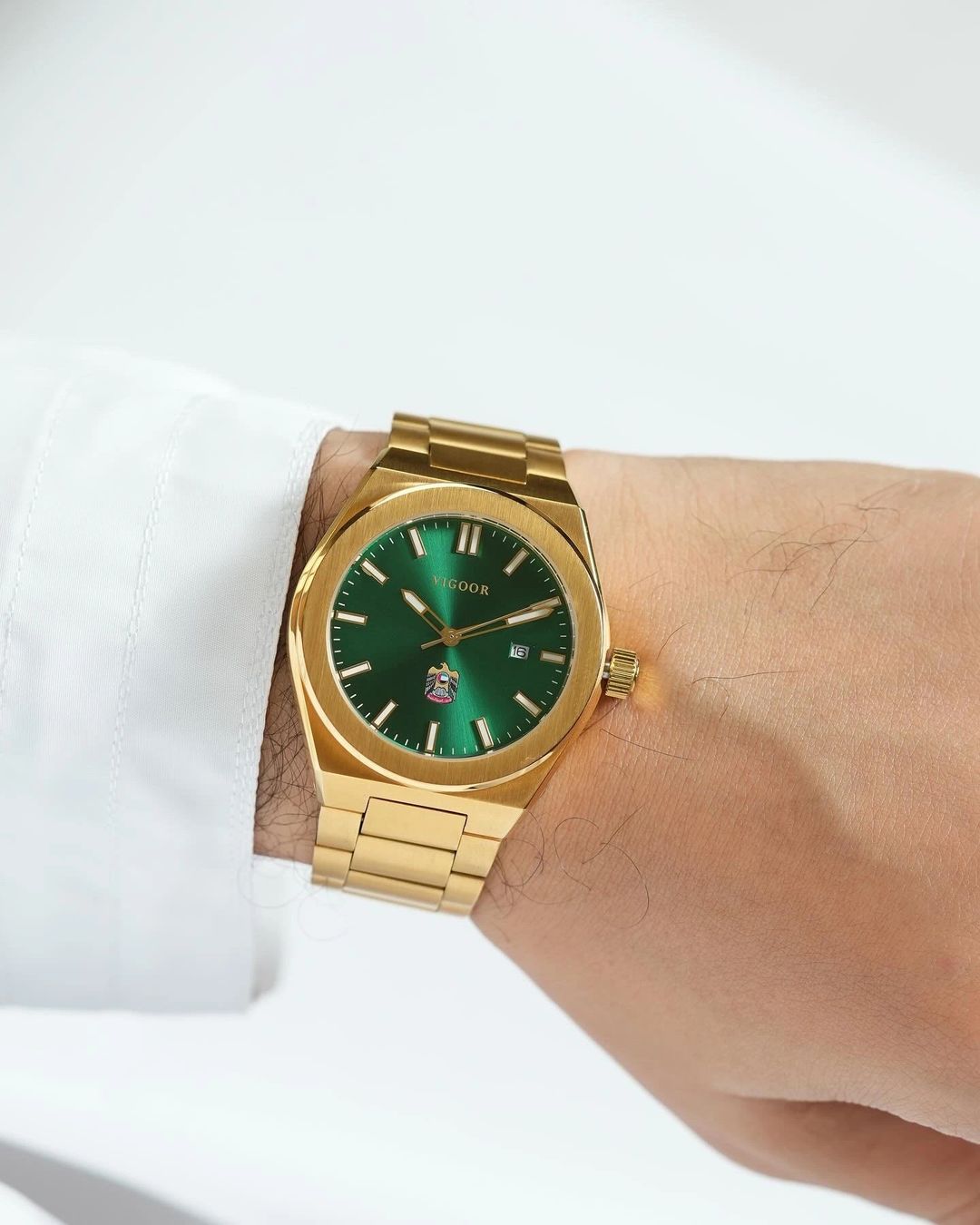 RASHED Green Watch /ساعه راشد المينا الاخضر - 4