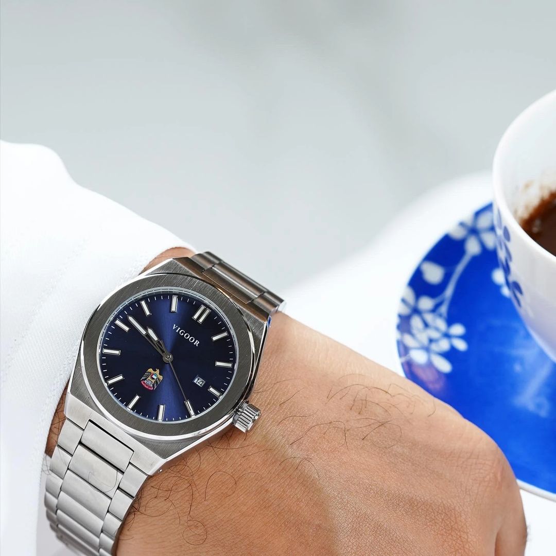 Khalifa Steel Watch/ساعه خليفه ستيل - 3