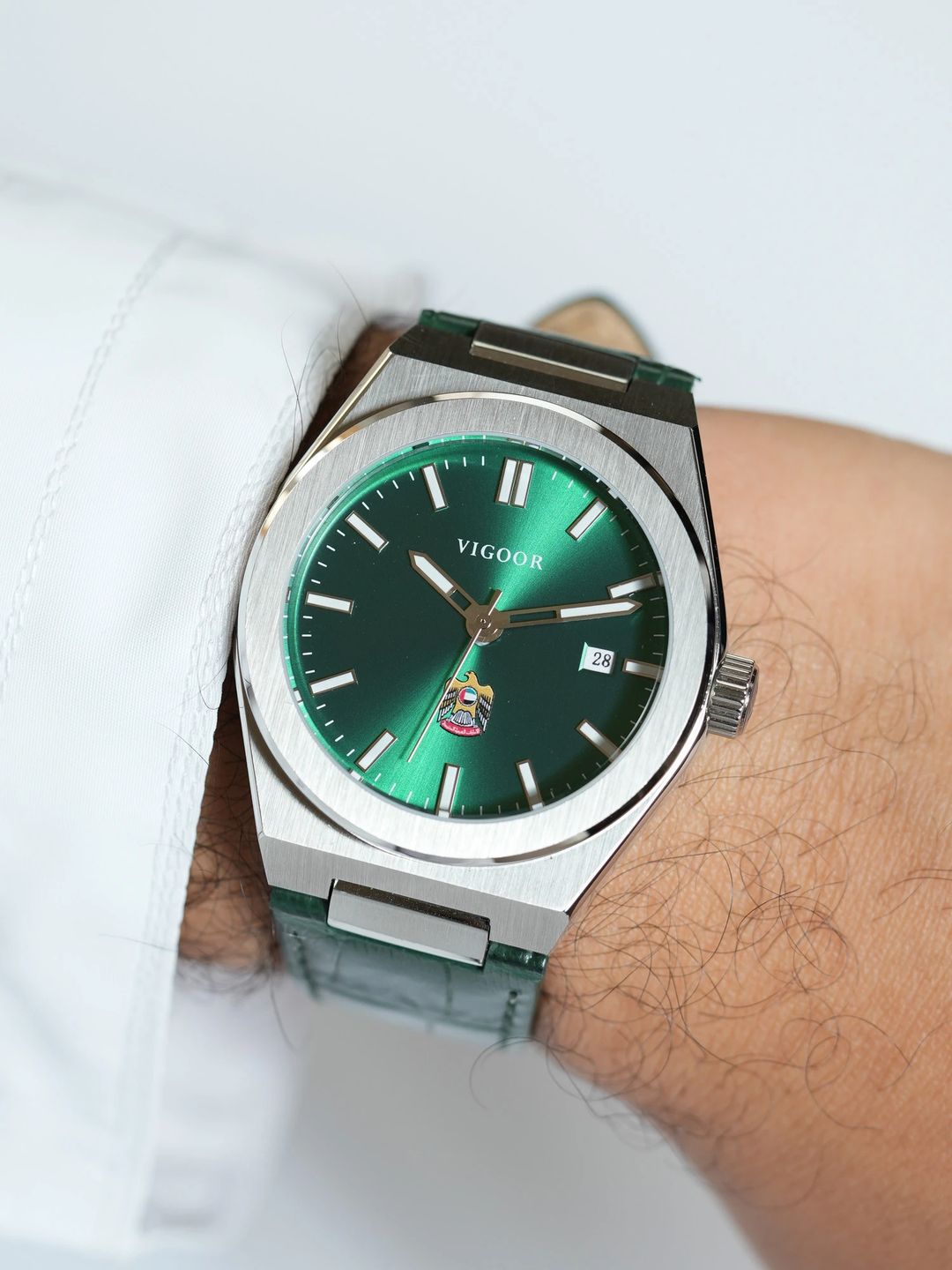 Zayed Leather Wactch/ساعه زايد جلد - 7