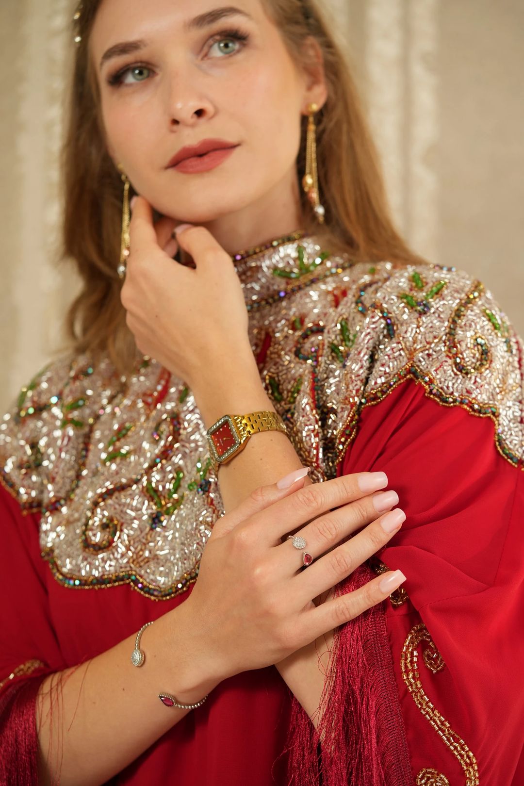 قفطان تاج الأناقه/elegant koftan - 6
