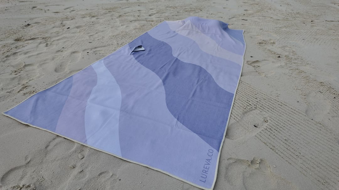 Lavender Wave Towel - 7