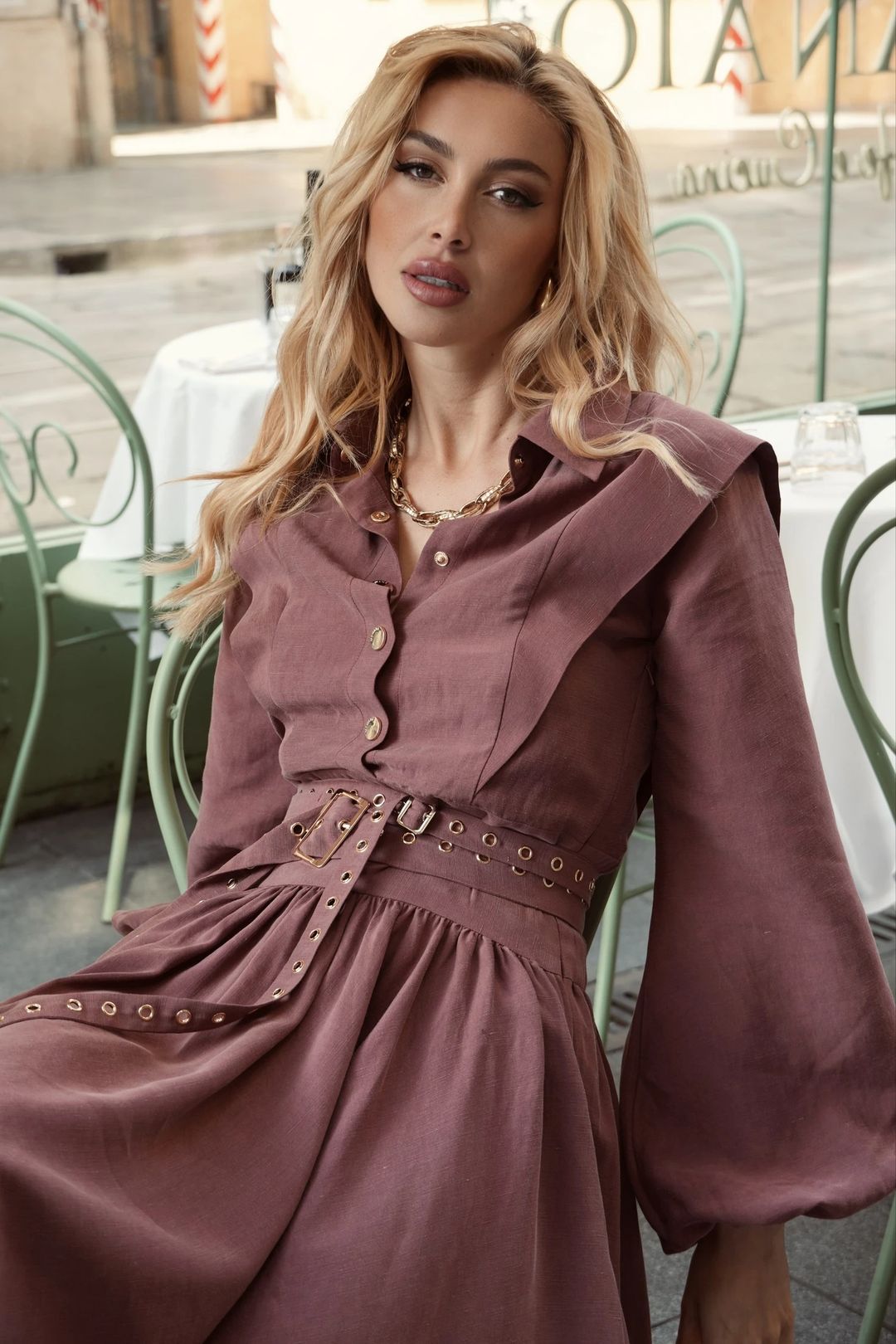 Luche Brick Dress - 3