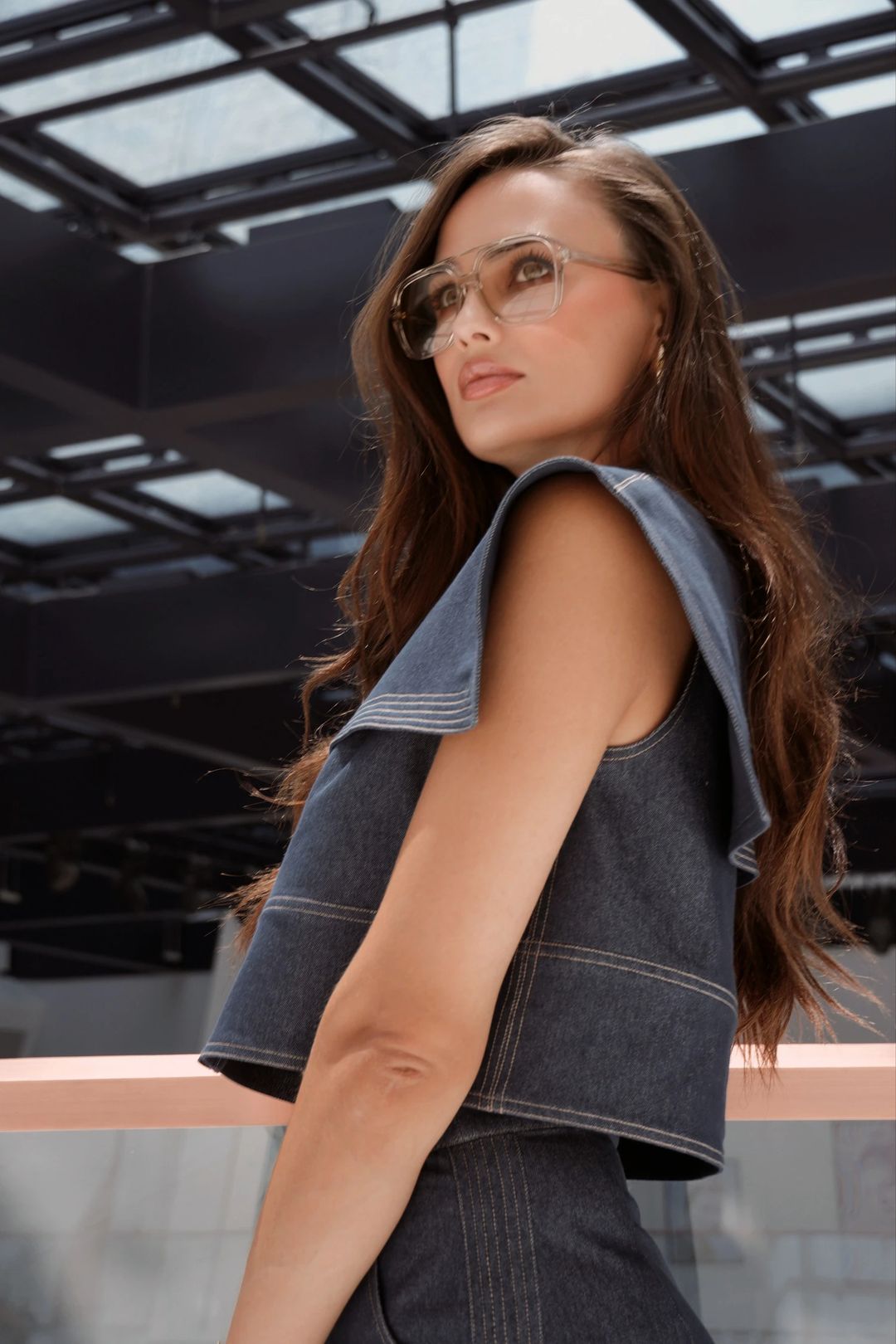 Tramonto Denim Top - 6