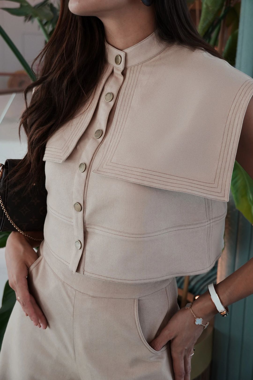 Tramonto Beige Top - 6
