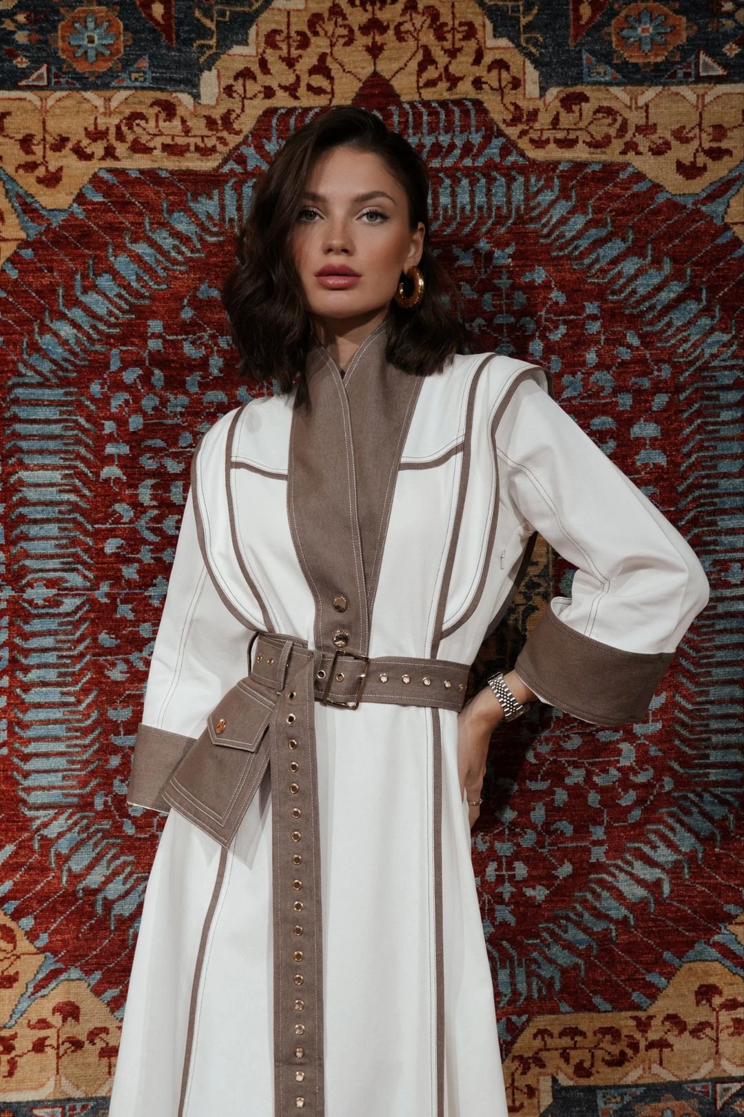 Inverno Dress White - 5