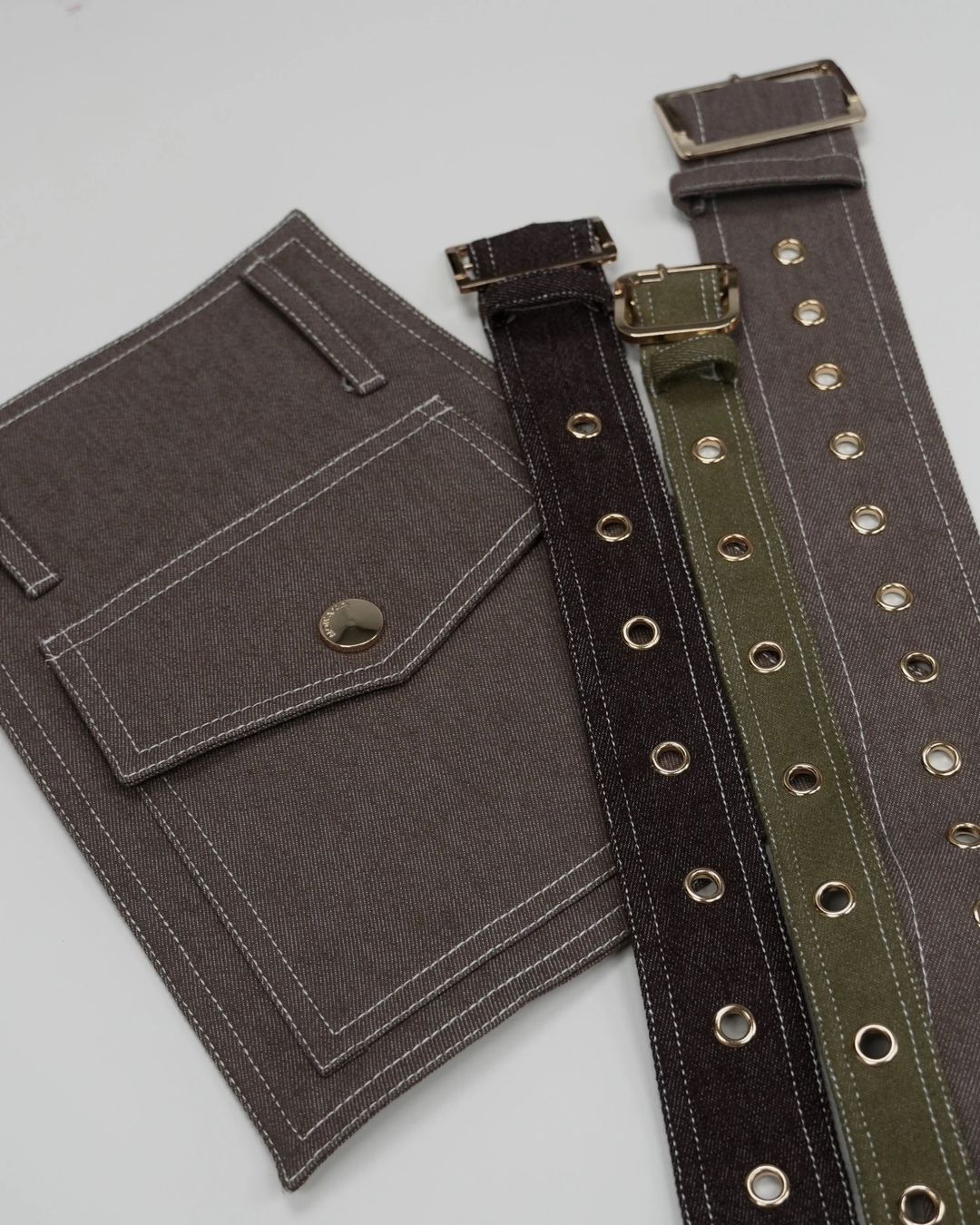 Brown TreOne belts - 3