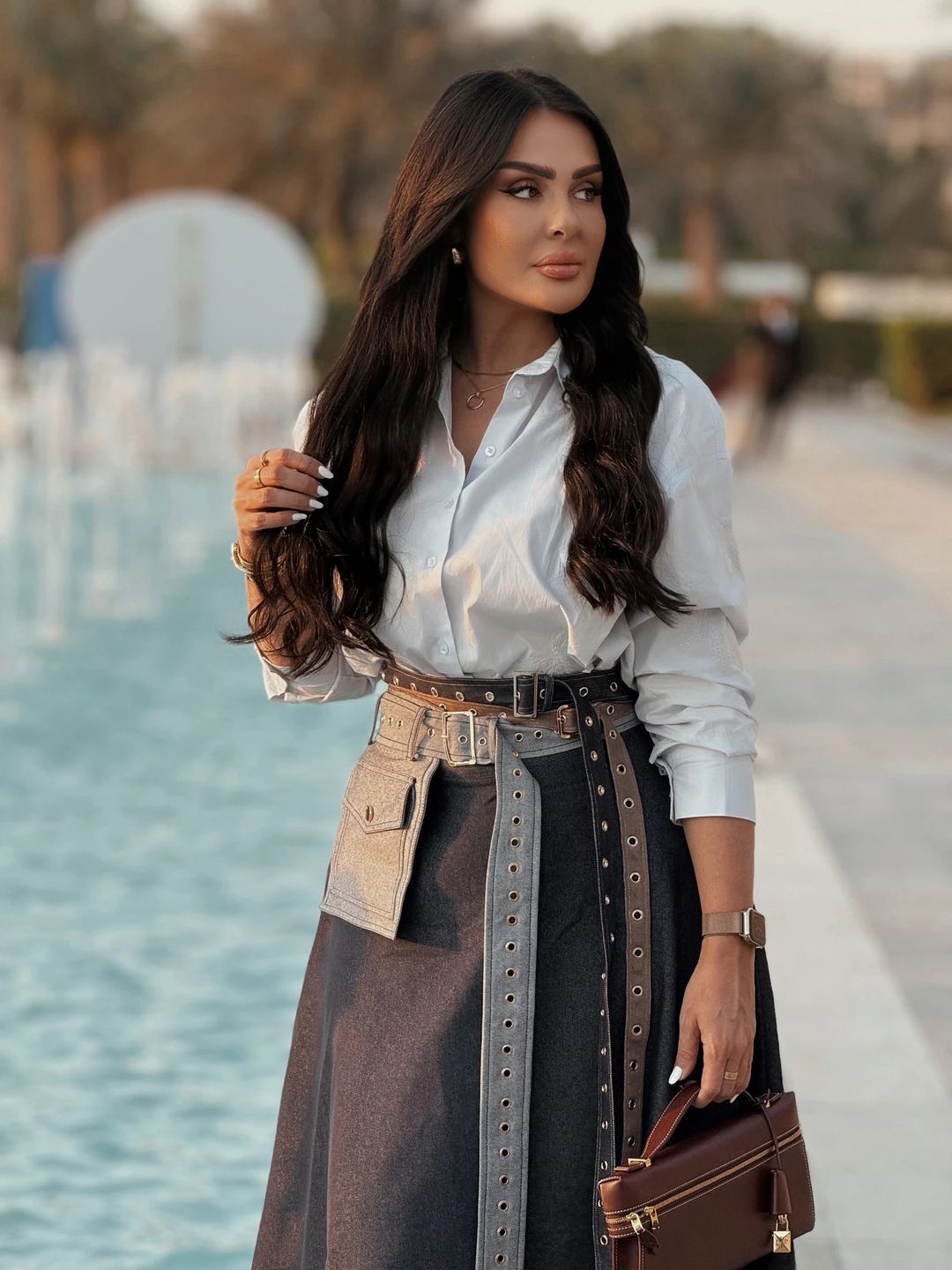 Blue TreOne belts - 7