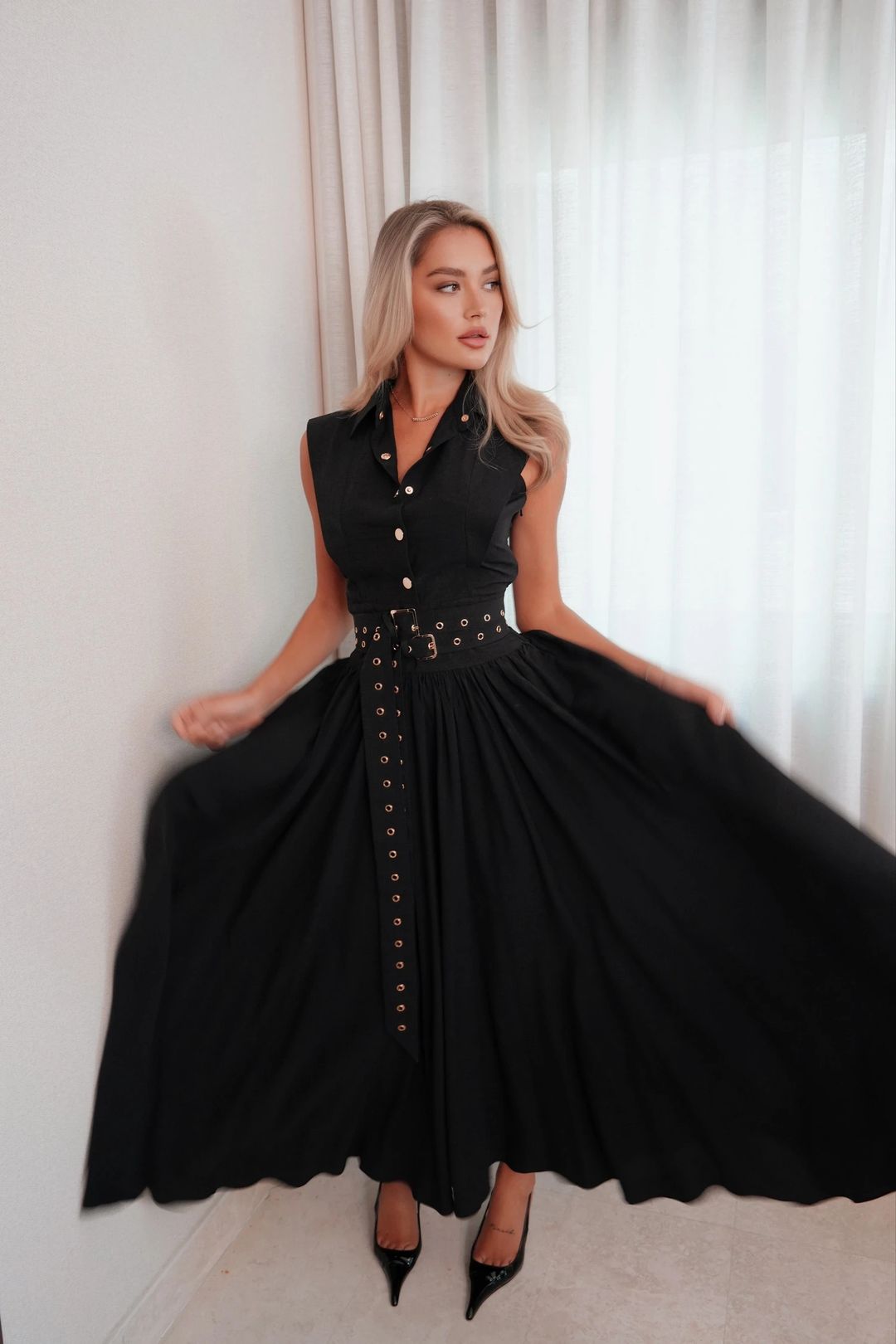 Black Onira Dress - 2