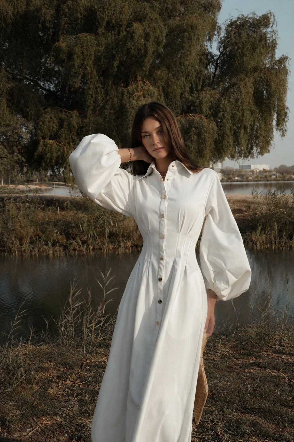 Cielo White Dress - 3