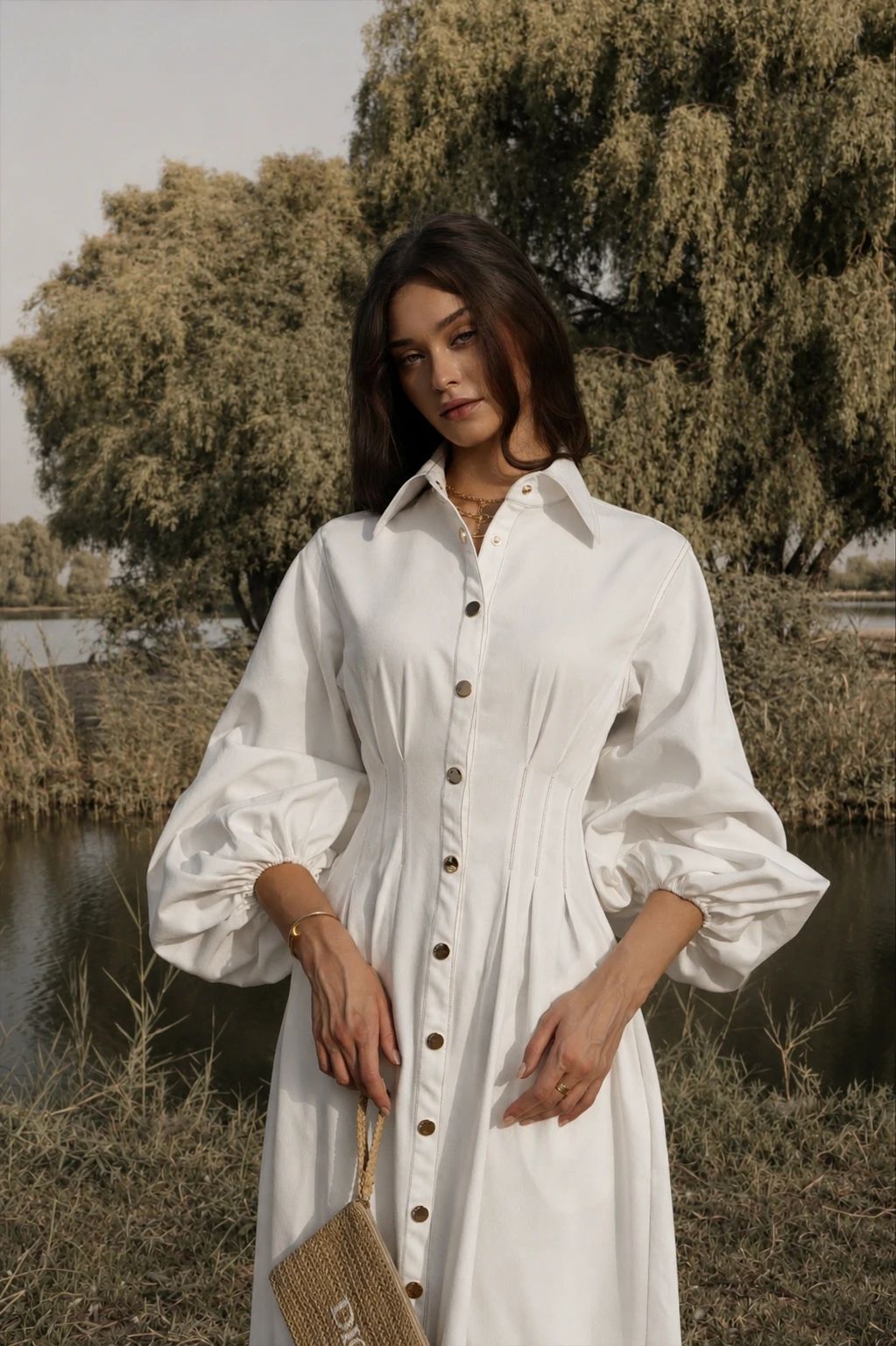 Cielo White Dress - 4