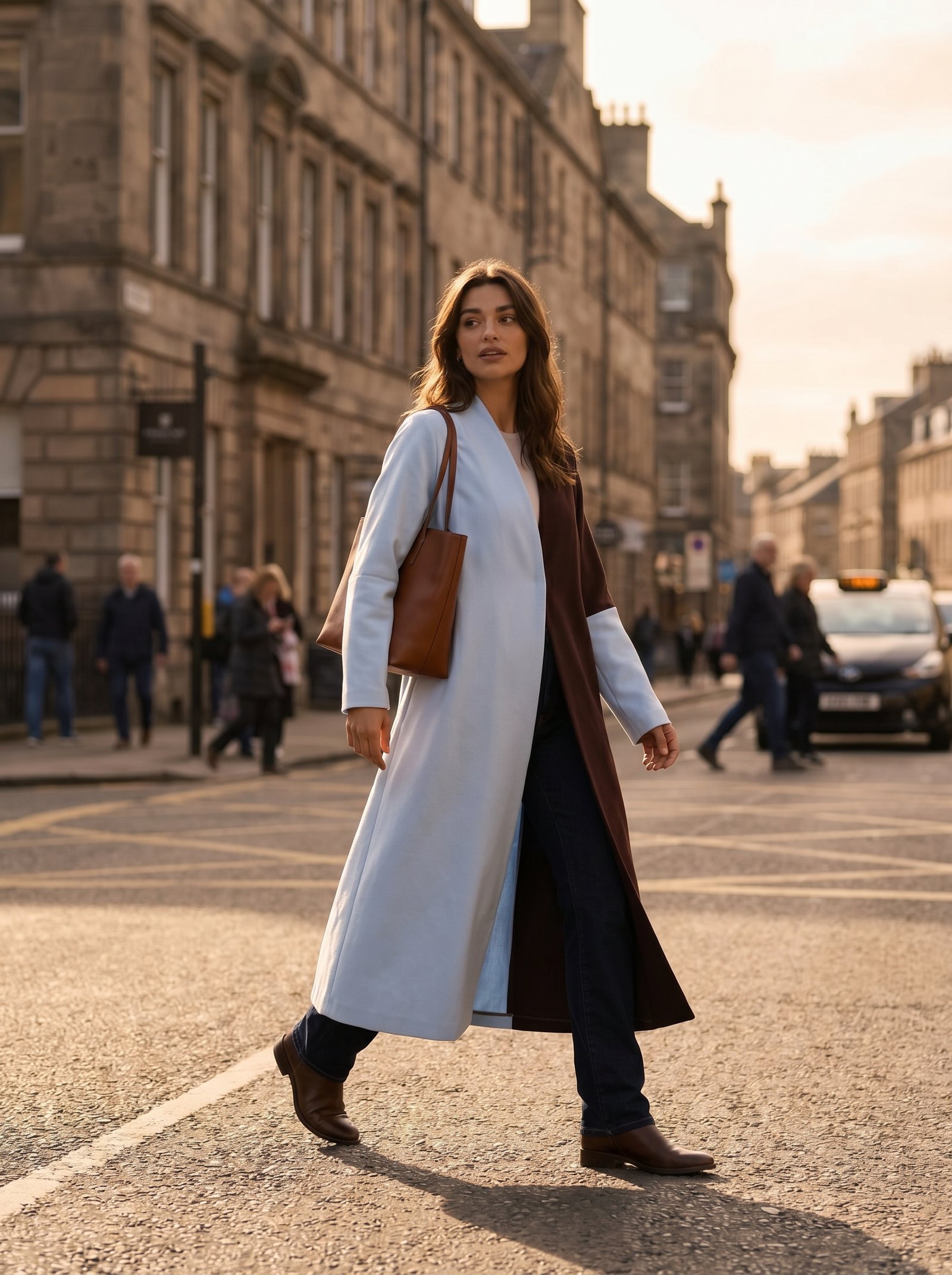 Two-Tone Coat
