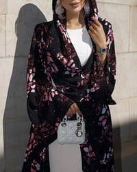 Asma butterfly abaya thumb 3