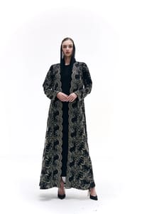 Gold abaya thumb 4