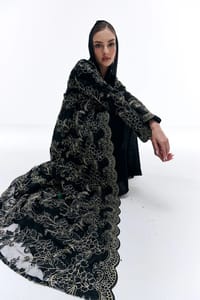 Gold abaya thumb 6