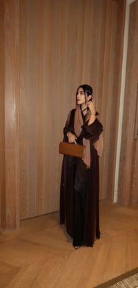 Ombre brown and black thumb 3