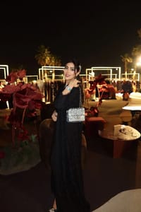 Black dantelle abaya 2026 thumb 1