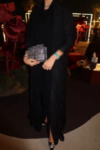 Black dantelle abaya 2026 thumb 4