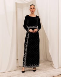 Velvet skirt with tops thumb 1