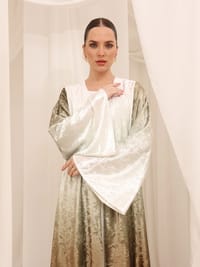 Ambreh gold abaya thumb 5