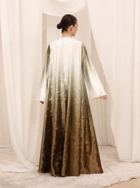Ambreh gold abaya thumb 3