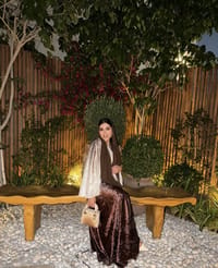 Brownie gold abaya thumb 1
