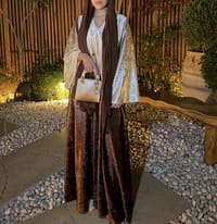 Brownie gold abaya thumb 3