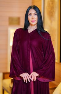 Burgundy velvet with satin thumb 5