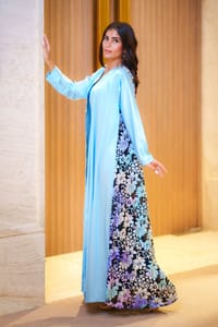 Blue abaya thumb 1