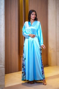 Blue abaya thumb 3