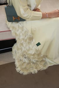 Lime green abaya thumb 4