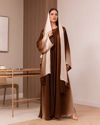 Gold ambreh abaya thumb 1