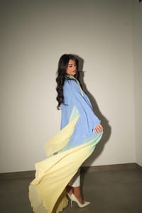 Colorful abaya thumb 4