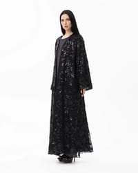 Black stylish abaya thumb 1
