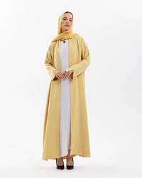 Yellow abaya thumb 1