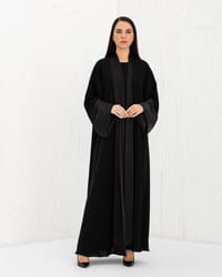 Amazing black abaya thumb 4