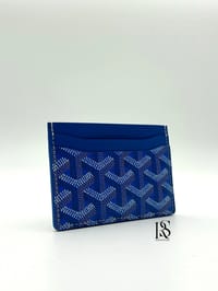 Goyard Saint-Sulpice Card Holder Blue thumb 2