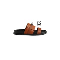 Hermès - Jackson Sandal in Epsom Heritage Calfskin and Calfskin thumb 2