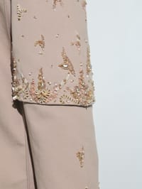 Blush Bell-Sleeve Embroidered Coat thumb 7