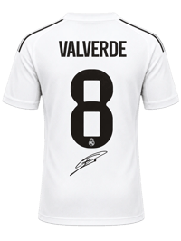 Federico Valverde Signed 2025/26 Real Madrid Jersey (ICONS) thumb 1