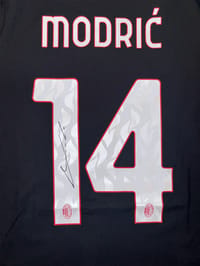 Luka Modric Signed 2025/26 AC Milan Jersey (ICONS) thumb 6