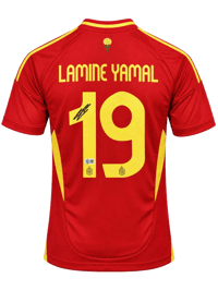 Lamine Yamal Signed 2024 Spain Jersey (BECKETT) thumb 1