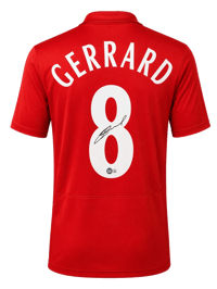 Steven Gerrard & Frank Lampard Signed Liverpool & Chelsea Jerseys (Dual Framed) thumb 2