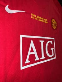 RYAN GIGGS SIGNED 2007/08 MANCHESTER UNITED JERSEY (BECKETT) thumb 8