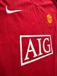 Wayne Rooney Signed 2007/08 Manchester United Jersey (BECKETT) thumb 10